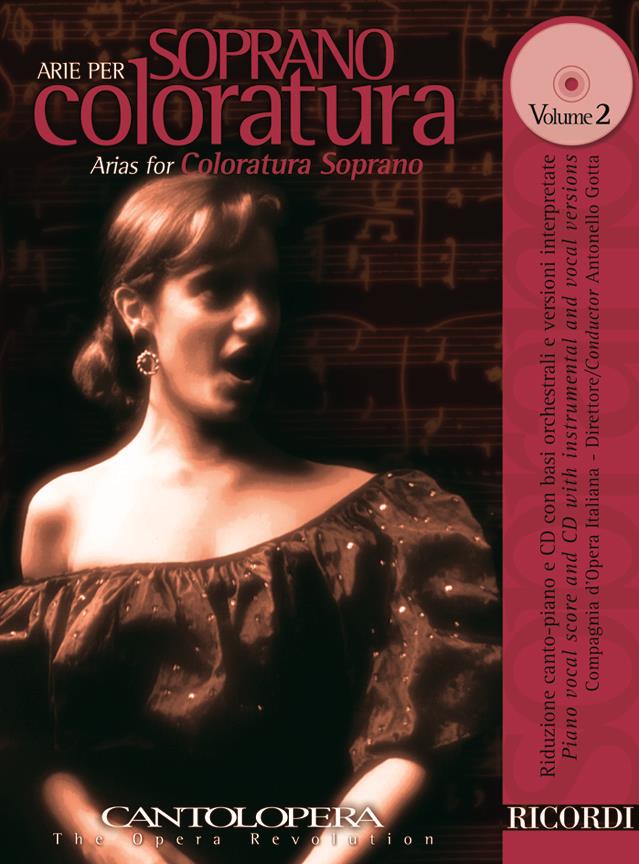 Cantolopera: Arie Per Soprano Coloratura Vol. 2 - pro zpěv a klavír